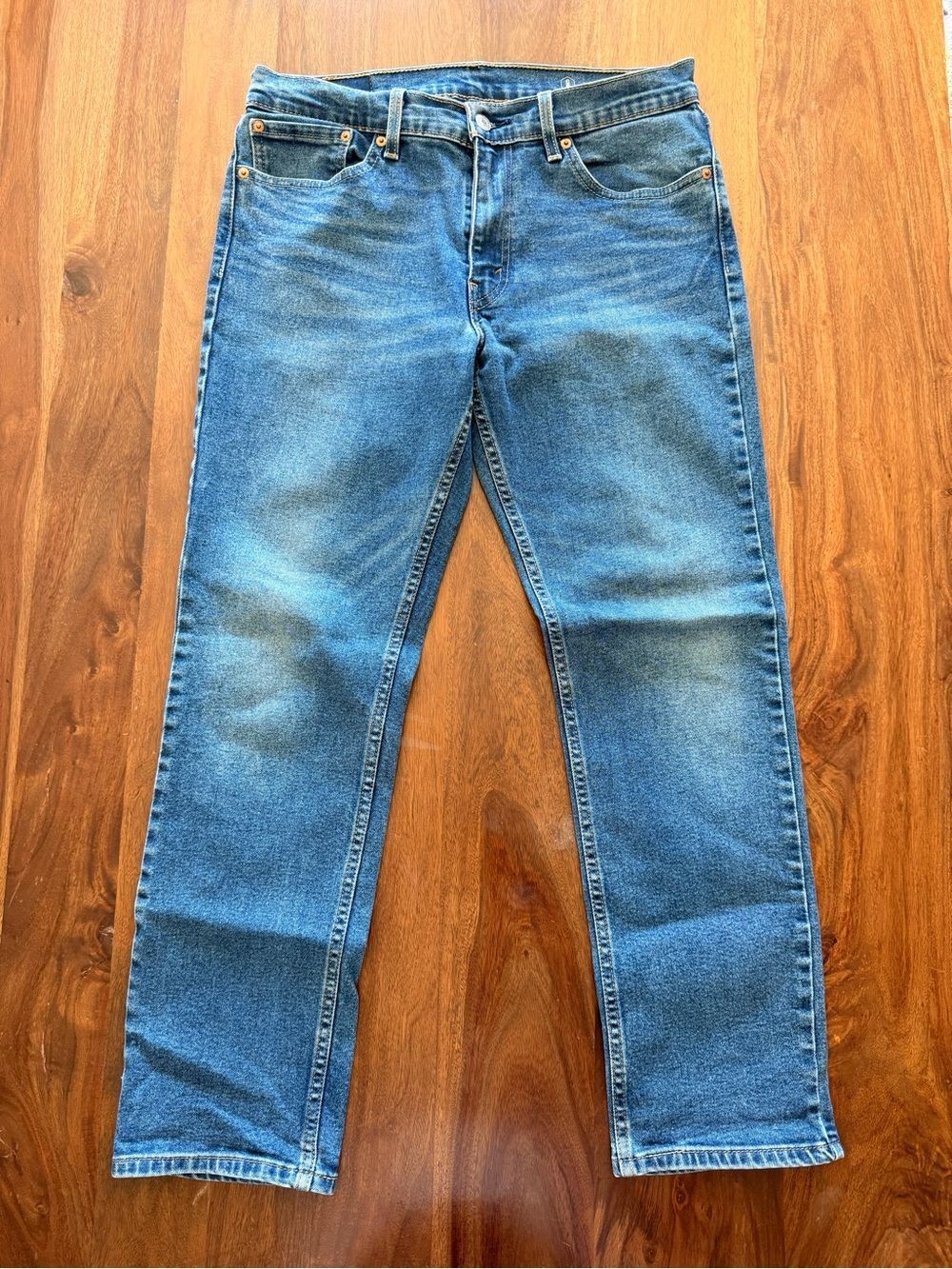 Levi's Men's Straight Blue Denim Jeans